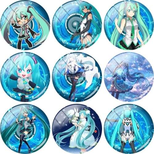 JOINBEAUTY Sweet Anime Figure 12mm/15mm/16mm/18mm/20mm/25 mm Glass Cabochons Dome Flat Back DIY Jewelry Findings Making TQ599