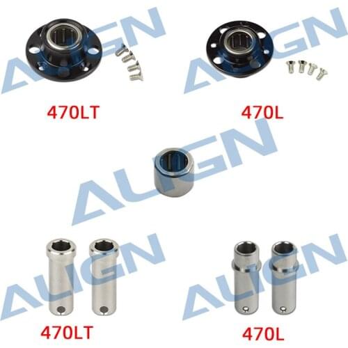 Align T-REX 470L Main Gear Case Set One-way Bearing Shaft H47G001XXW H47G006XXW trex 470 Spare parts RC Helicopter