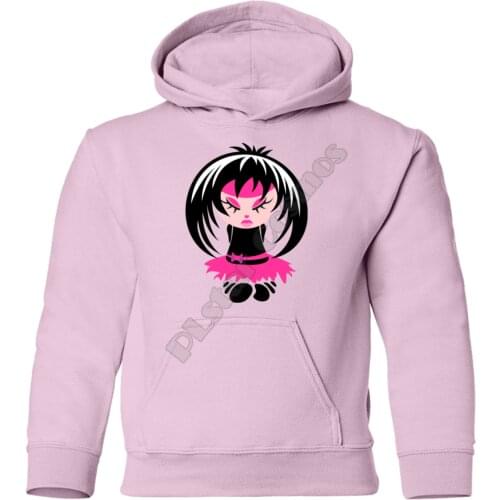 Cartoon Girl Kids Hoodies 3D Printed Kids Sweatshirt Child Long Sleeve Boy For Girl Pink Pullover Drop Shipping 10 Color