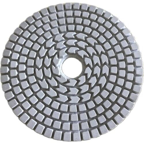 5PCS/Set 4 Inch 100mm Wet Diamond Polishing Pads Kit Wet For Granite Stone Concrete Marble Polishing Use Grinding Discs Set