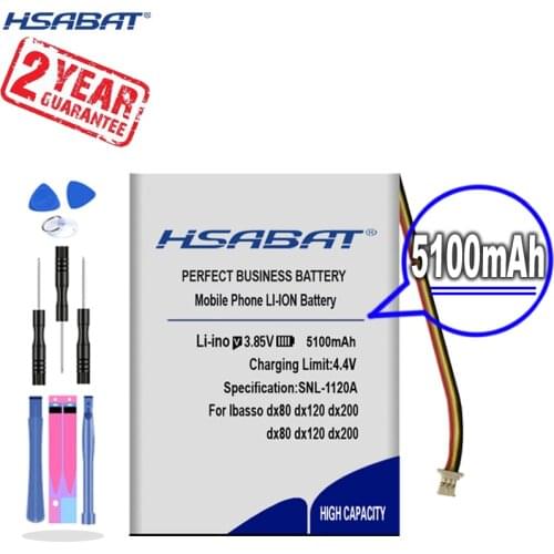 New Arrival [ HSABAT ] 4800mAh Replacement Battery for Ibasso Dx80 x120 dx200