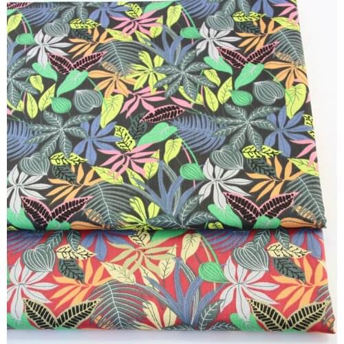 New Flower 100% Twill Cotton Fabric For Diy Baby Child Dress Patchwork Quilting Fat Quarters DIY Sewing Handmade Pillow Tissus