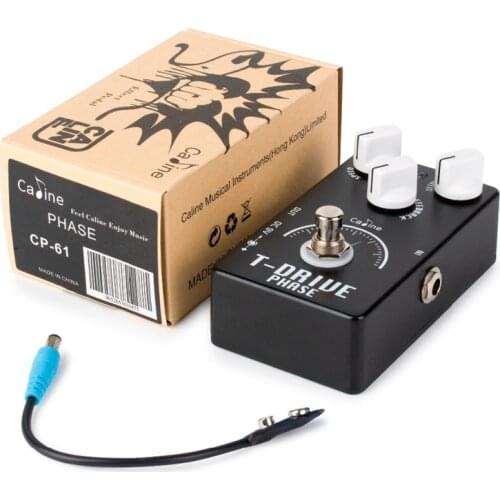 Caline CP-61 T-Drive Phase Guitar Pedal 9V Effect Pedal Guitar Accessories