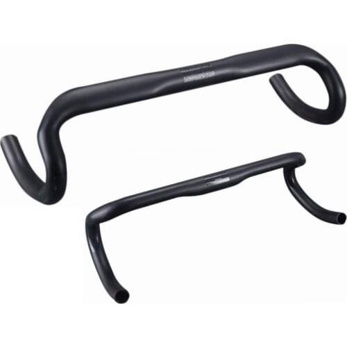 Full Carbon Fibre Bicycle Road Handlebar Road Bike Bent Bar Handlebar Bicycle Parts 31.8*400/420/440mm UD Matte Finish