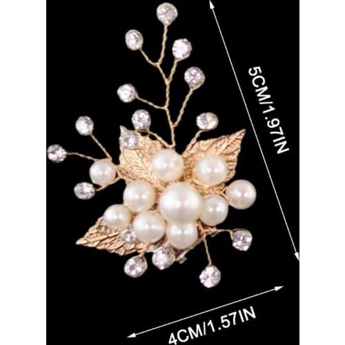 Shoe Clip Gold Leaf Alloy Wedding High Heel Shoes Decoration Women Sandals Charms Luxury Fashion Ornament DIY Clothing