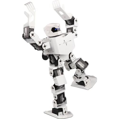 BlueRaven Aluminium Alloy 16DOF Intelligent Humanoid Dancing Robot Supports Entertaimnet Display With iOS/Android App