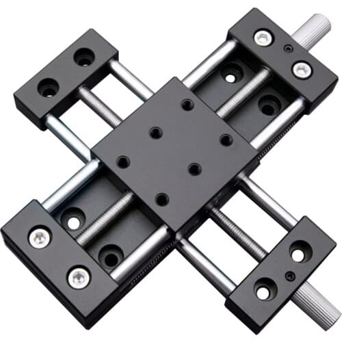 XY Axis Manual Stage Sliding Table Adjust Platform 40*40mm