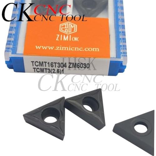 10pcs TCMT16T304 ZM6030 TCMT32.51 Carbide insert Turning Tools Blade Metal CNC cutter lathe Tungsten Carbide TCMT16T304 Lathe