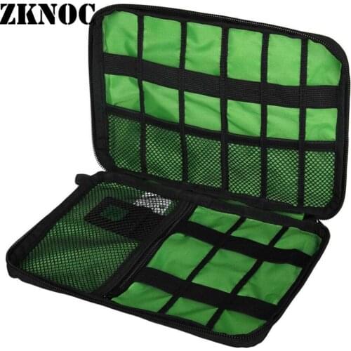 New Cable Storage Bag Portable electronic Organizer Gadget electronic Travel bag USB Earphone Case digital organizador