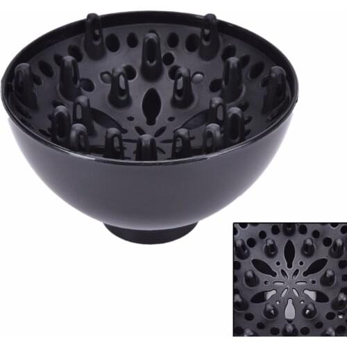 Black Colors Plastic Universal Hair Diffuser Dryer Blower Hairdressing Salon Hair Curly Dryer Folding Diffuser Cover