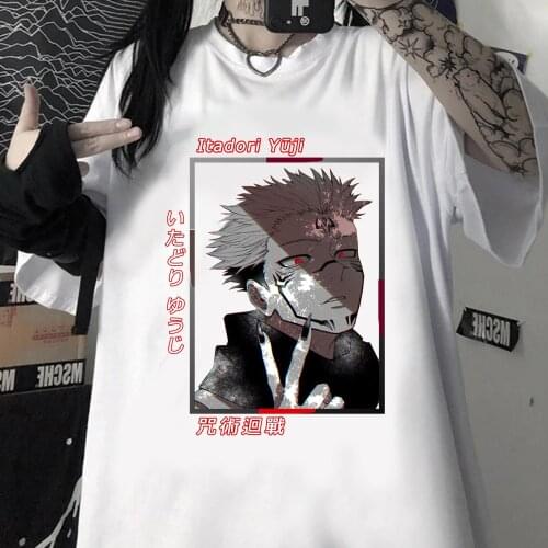 Jujutsu Kaisen Custom Made Various Patterns T-Shirt Men Women Cosplay Itadori Yuji Fushiguro Megumi Ryomen Sukuna T-shirt