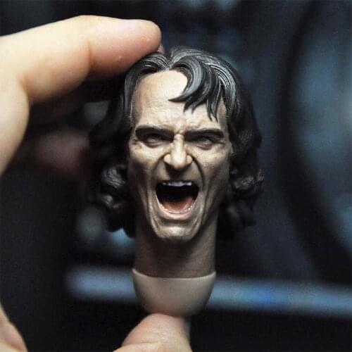 1/6 Scale Joaquin Phoenix Joker Head Sculpt Model For 12'' Action Figure Model Dolls No.413