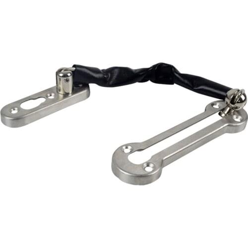 Stainless Steel Door Chain Lock Cabinet Locks Safety Guard Security Lock For DIY Home Door Tools Silver Drop Shipping New Arriva