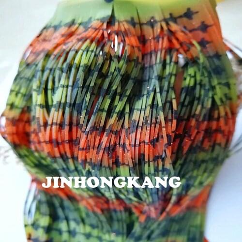 200 strands Silicone Skirts Fishing Accessories, DIY spinnerbatis buzzbaits rubber jig lures, Salty Squid Rubber---80