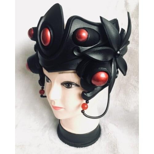 Overwatch Amelie Lacroix Widowmaker Skin Black Lily Cosplay Helmet