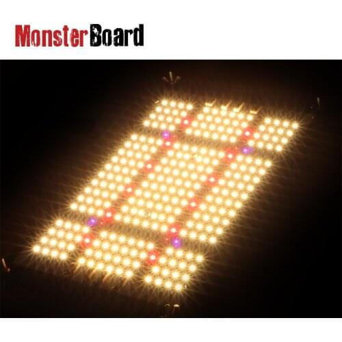 Waterproof back wire 120w 3000k/3500k monster board V4 plus lm301h mix UV IR switch Led Grow light