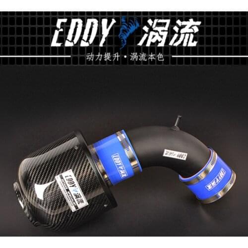 EDDY Intake System Air Intake Pipe & Carbon Fiber Air Filter for Audi S3 2015-2017 S5 2010 Q3 2013-2015 Q5 1.8T 2.0T 3.0T