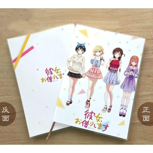 I Will Borrow Her Cosplay Notebook Ichinose Chizuru Print Note Book Cartoon Diary Book Journal School Supplies Costume Props