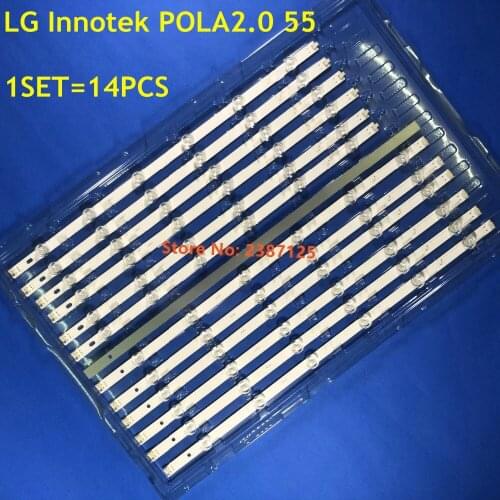 14pcs x LED Backlight Innotek POLA 2.0 for LG 55" TV 55LN5406 55LN575S 55LN5758 55LN570V 55LN570S 55LN578S 55LN5788 LZ55O1LCEPWA