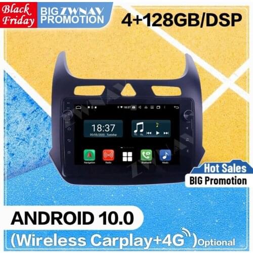 2 Din 128G Carplay Android Screen For Chevrolet Cobalt 2011 2012 2013 2014 2015 2016 2017 2018 Auto Audio Radio Stereo GPS Unit