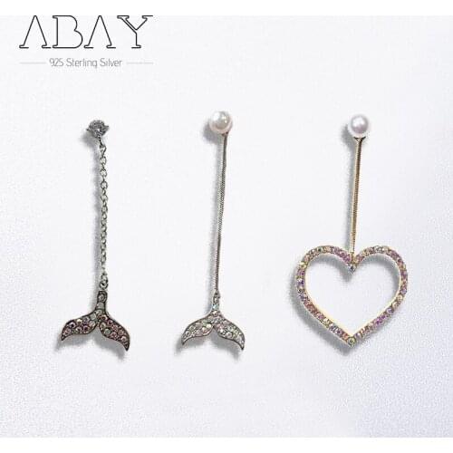 925 Sterling Silver Pin Exquisite Chain Tassel Long Pendant Earrings, Anti Allergy, Increase Temperament