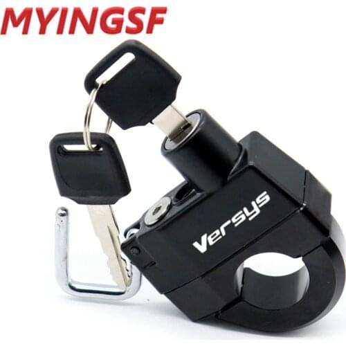 Motorcycle Accessories Anti-theft Helmet Lock Security for KAWASAKI Versys1000 Versys650 Versys-X300 Versys 650s/LT X250