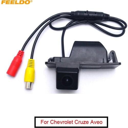 FEELDO 1Set Car Rear View Camera For Chevrolet Cruze Aveo Hatchback Sedan Buick Lacrosse Parking Camera #AM4969