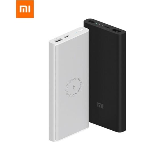2019 Xiaomi Mi 10000mAh Qi Wireless Power Bank WPB15ZM Quick Charge 10000 mAh Powerbank for iPhone 11 Pro XS MAX Samsung Huawei