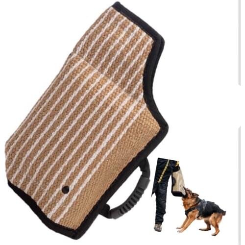 Jute Bite Sleeves Agility Working Dogs Training Supplies Shepherd Rottweiler Police Dog Guard Dog Bite Tug Dog Toys Pet Products