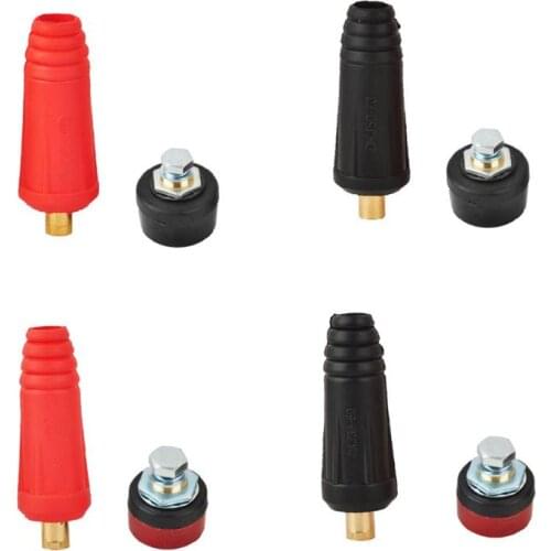 EU Welding Machine Quick Fitting Male Cable Connector Socket DKJ 35-50 50-70