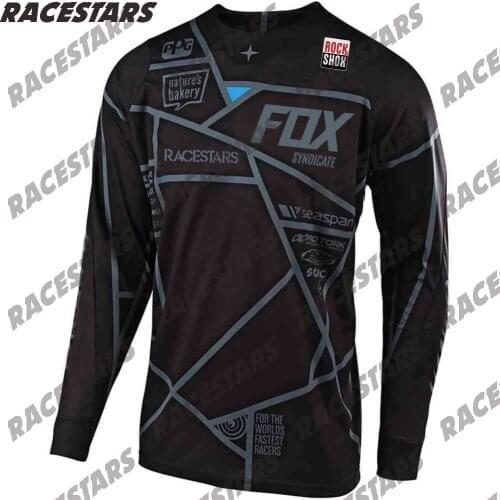 Downhill Mountain Jersey Bike Motorcycle Cycling Enduro Racing Shirt Maillot Ciclismo Hombre Clothes MTB Quick drying Jersey MX