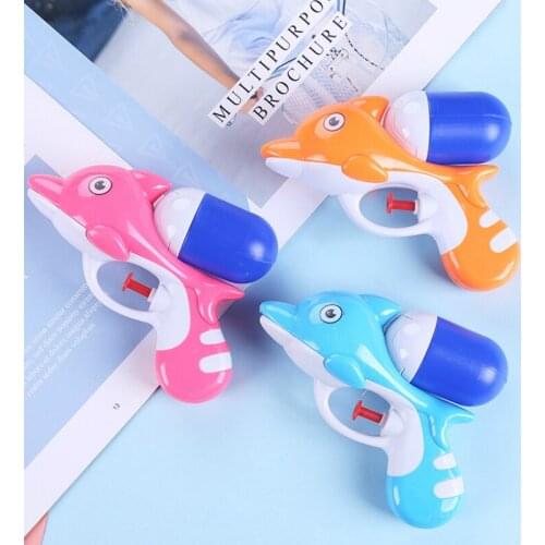 Hot Sale Baby Toy Cute Animal Children Water Gun Toys Summer Beach Play Water Parent-Child Interaction Dolphin Water Gun Toys