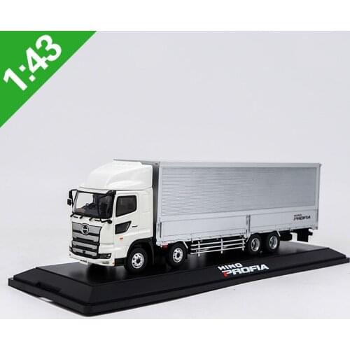 Limited Edition Classic Metal Tow Tractor HINO TRUCKS 1/43 Scale Alloy Truck Diecast Container Van Model Kid Toy Gift Collection