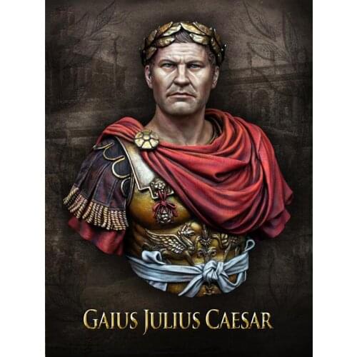 1/10 Scale Unpainted Resin bust Gaius Julius Caesar collection bust