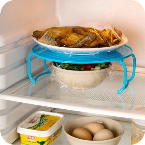 Multifunction microwave steaming bowls layered disc tray rack shelving double-insulated potholders Free shipping