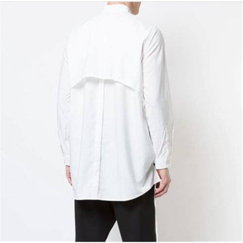 S-6XL!!The new trend fashion men with a loose shirt long sleeves youth handsome casual shirt jacket