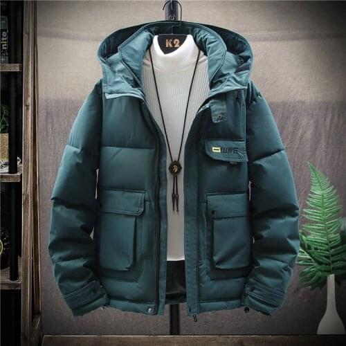 Men New Filling Cotton Thicken Warm Jacket Autumn And Winter Casual Style Men’s Parkas And Coats