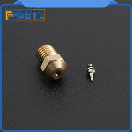 0.5mm Airbrush Nozzle Adapter Set Airbrush Nozzle Adapter With Nozzles 3D Printer Parts For V6 Hotend 1.75mm Filament