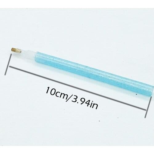 50/pcs New Glitter Diamond Drill Pen DIY 5D Diamond painting Tools Point Rhinestones Pen for Round Square Drills Moasic supplies
