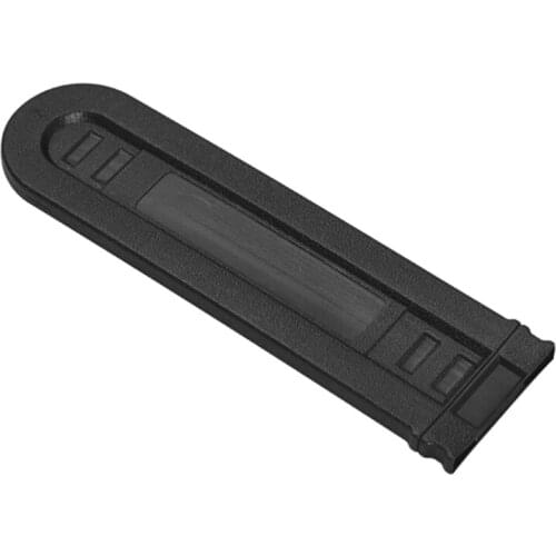 Chainsaw Bar Cover Scabbard Guard Universal Guide Plate For 8 inch - 12 inch Black Chainsaw