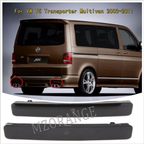 Rear Bumper Reflector Light For VW T5 Transporter Multivan 2003-2011 Rear Brake fog light Tail Stop Turn Signal Car Accessories