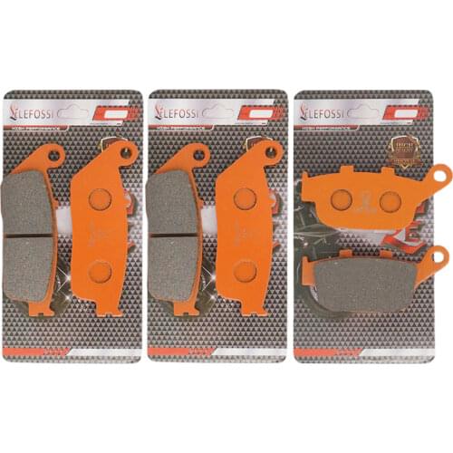 Motorcycle Carbon Fiber Front Rear Brake Pads For Honda CB650F CB 650 F 2014 - 2017 CBR650 CBR650FA CBR 650 FA 2014-2018