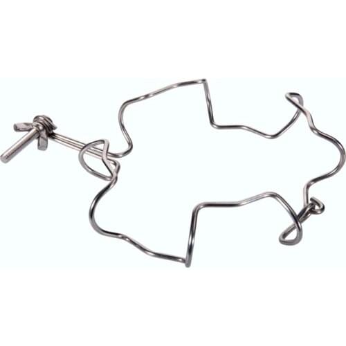 Stainless Steel Wire Clamp For Glass Reaction Kettle,DN100,Clip For Reactor