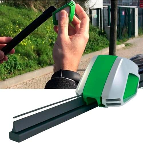 Car wiper blade sharpening device, wiper blade repair tool, wiper blade cutter