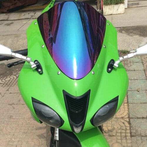 Windscreen For 2005 2006 2007 2008 Kawasaki Ninja 636 ZX6R ZX-6R ZX 6R ZX10R ZX-10R 10R 07 08 Wind Screen Deflectors Windshield