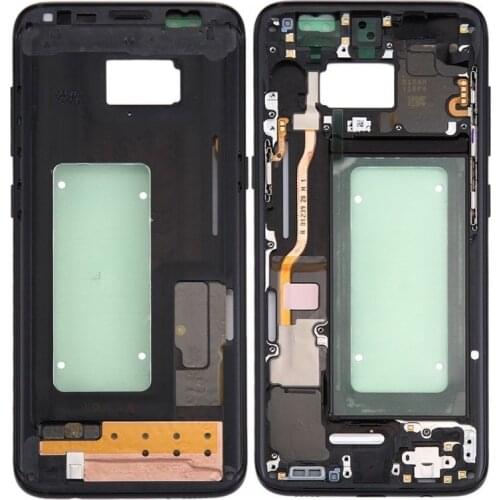 For Samsung Galaxy S8 SM-G950F Silver/Black/Blue/Gold/Purple Color Rear Back Frame Board Plate Housing Middle Cover