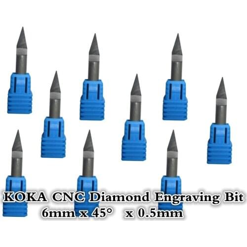 6mm*45degree*0.5mm,Freeshipping cnc solid carbide end mill,machine insert bit,diamond flat bottom engraving bit,marble, stone