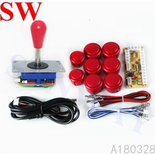 Arcade USB Joystick Encoder MAME Game DIY Kits ZIPPYY oval ball top Computer Games diy parts For Jamma Game Fighting Machine
