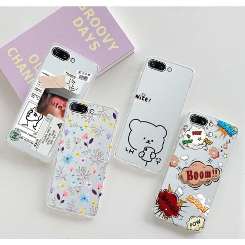 For Huawei Honor 10 Case 5.84 inch For Huawei Honor 10 Case Silicone Cute Soft Phone Cases on Honor 10 COL-L29 Back Cover Bumper