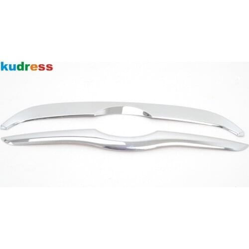 For Ford Fiesta 2009-2011 Chrome Styling Front Grille Around Trim Racing Grills Trim Auto Accessories